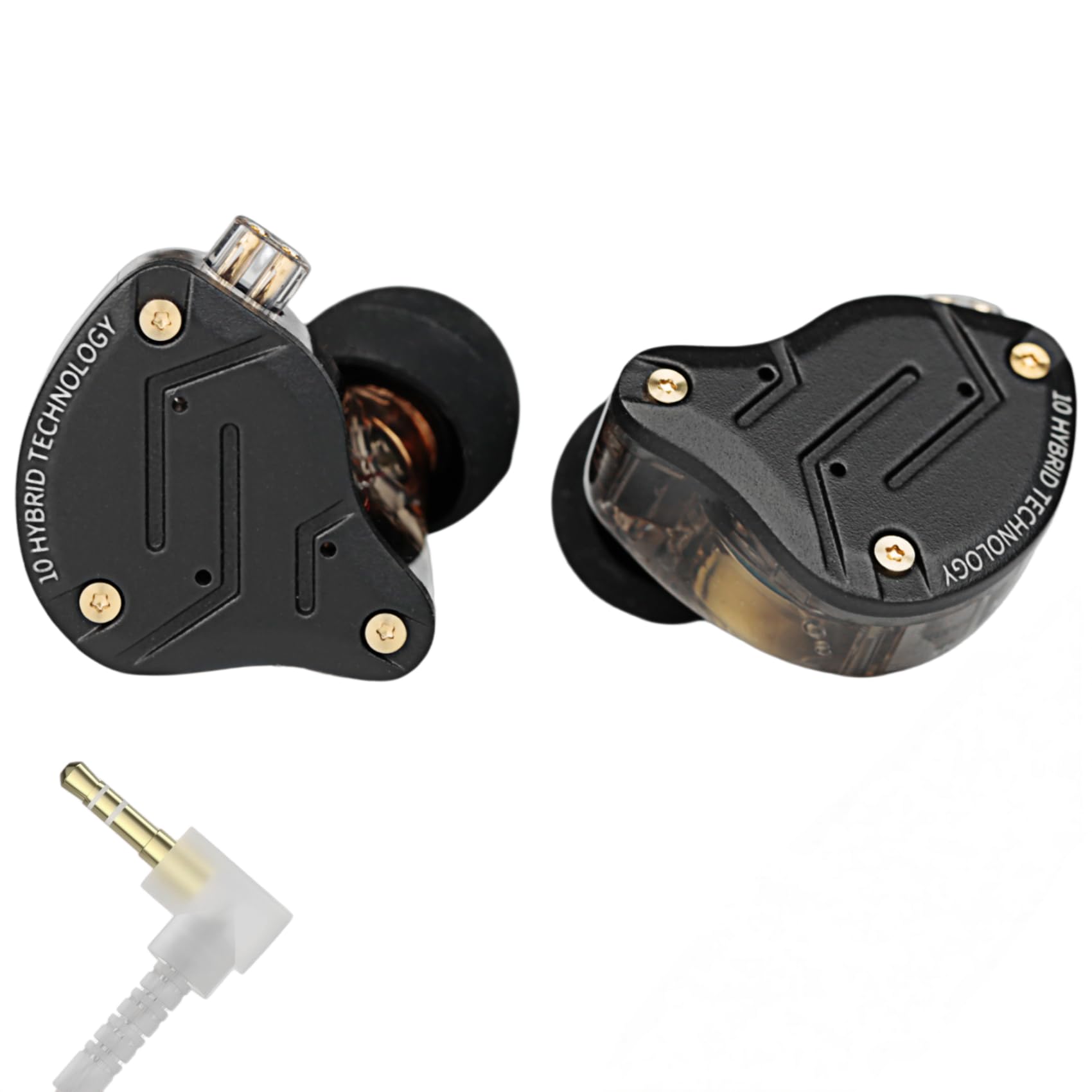 Amazon.co.jp: KZ ZS10 Pro インイヤーモニター 有線ヘッドホン 1DD